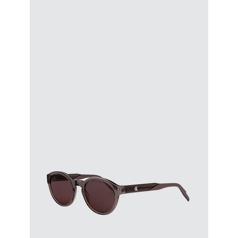 Round Acetate Sunglasses with Monogram (CKJ26604S50)