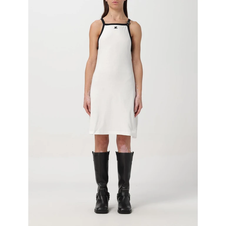 Dress Woman color White (124JRO364JS00700098)