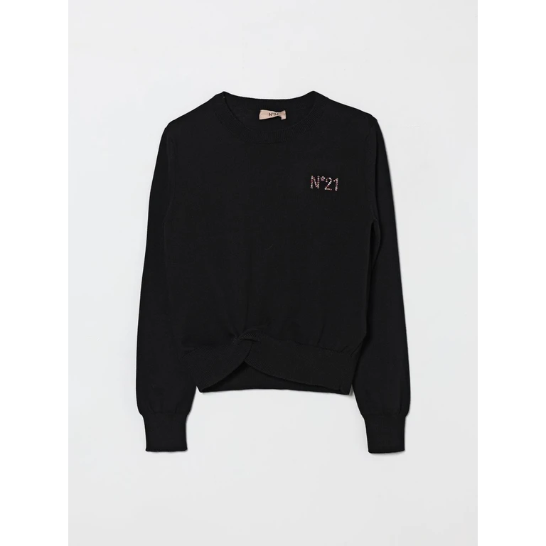 N° 21 Sweater Kids color Black (N210AZN04890N900)