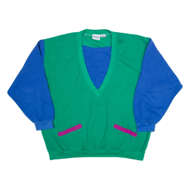 KORET Mens Sweatshirt Green 2XL