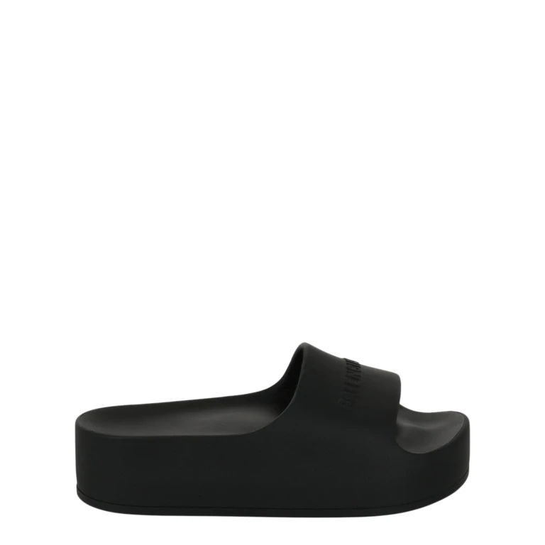 Chunky Logo Slide Sandals