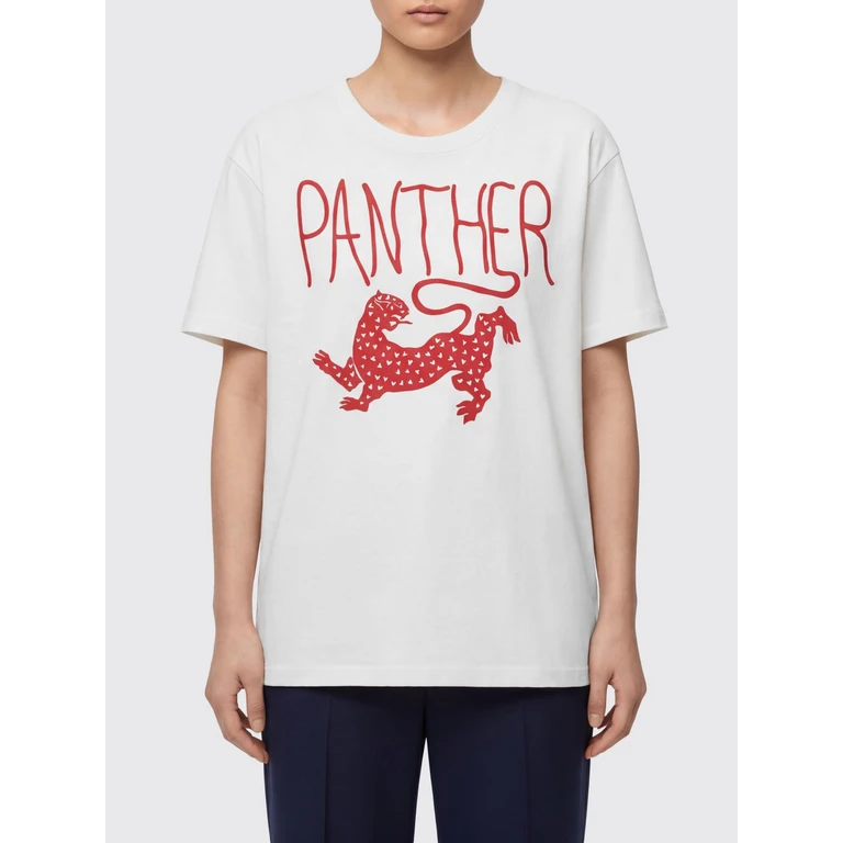 T-Shirt Woman color Ivory (8B3MG25WA55AS0)
