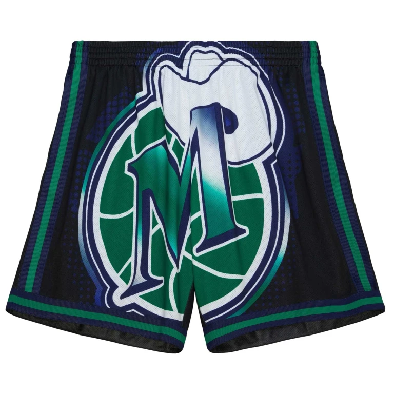 Men's NBA Big Face 7.0 Fashion Shorts Mavericks