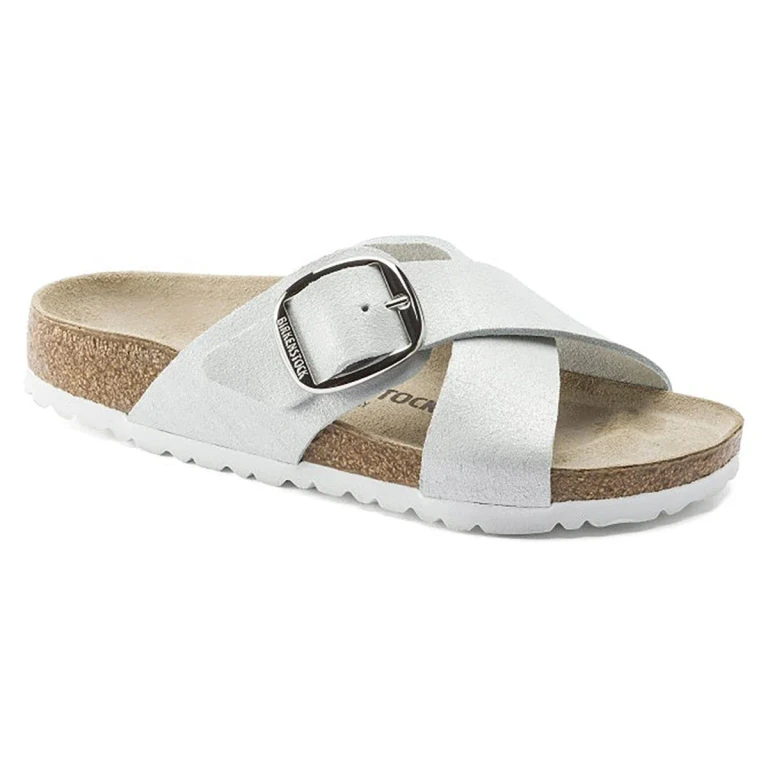 Women's Siena Big Buckle Suede Sandals