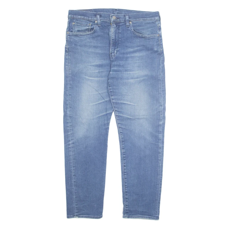 LEVI'S 501 BIG E Jeans Mens Blue Regular Straight Stone Wash W36 L32