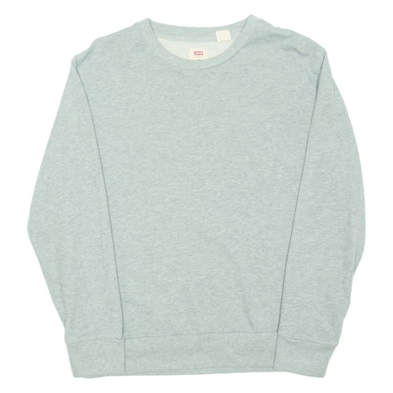LEVI'S Mens Sweatshirt Grey XS