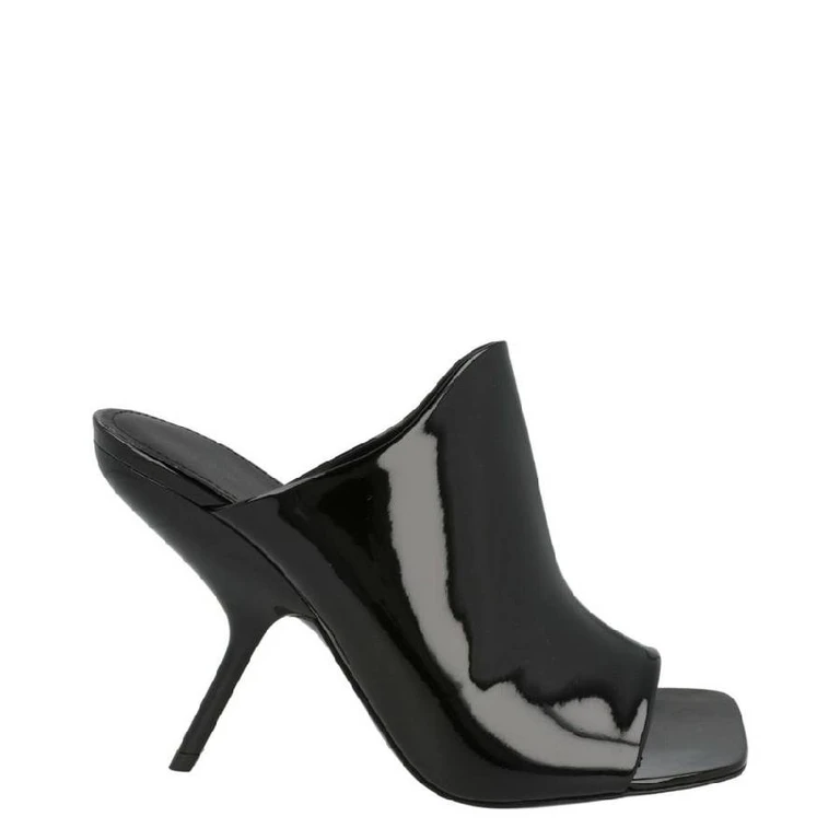 Ferragamo Era X5 Open Toe Leather Mules