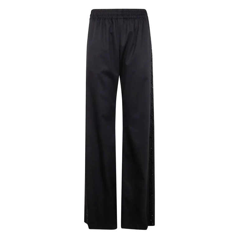 GOLDEN GOOSE "Journey W`S" Jogging Pant Britty Light Twill Wool W Embr