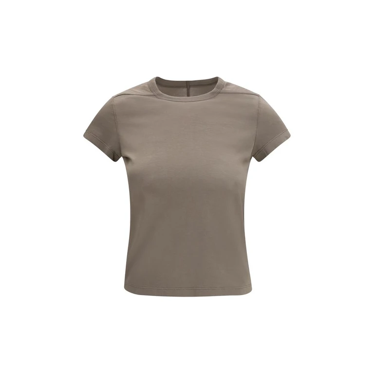 Rick Owens Brown Cotton T-Shirt - Women