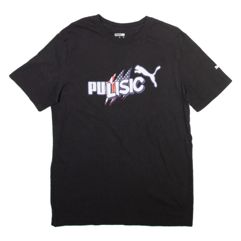 PUMA Mens T-Shirt Black M