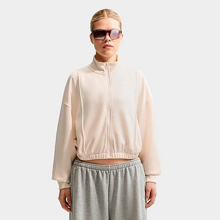 Nike Women's Sportswear Track Jacket in Chalk/Sail/Sail Size: XS
