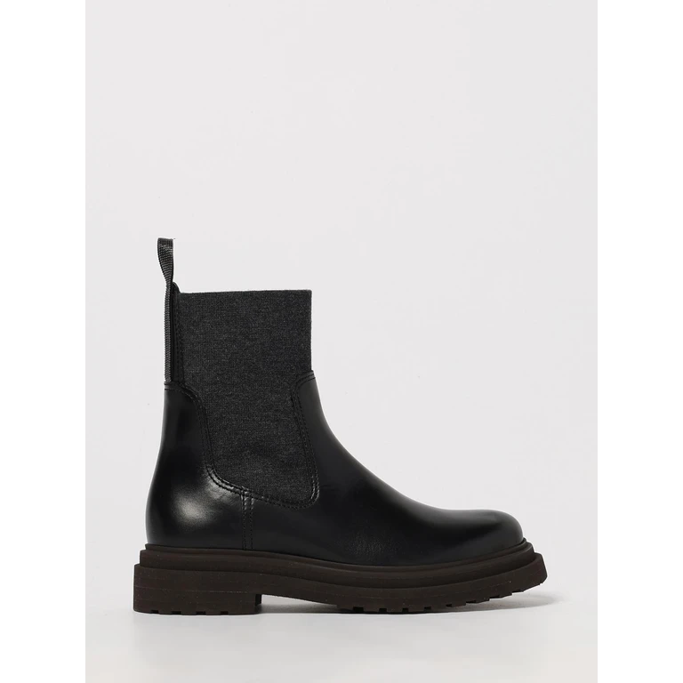 BRUNELLO CUCINELLI Boots Woman color Black (MZOLG3034C101)