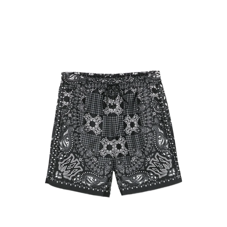 Amiri Bandana-print Drawstring Shorts