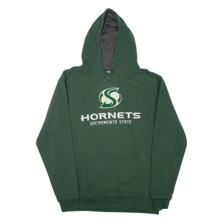 CHAMPION Mens Green Hoodie M