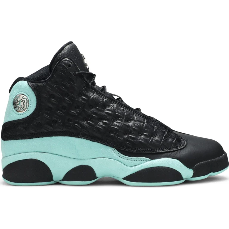 Grade School Retro 13 'Black Island Green' Gs Sneakers