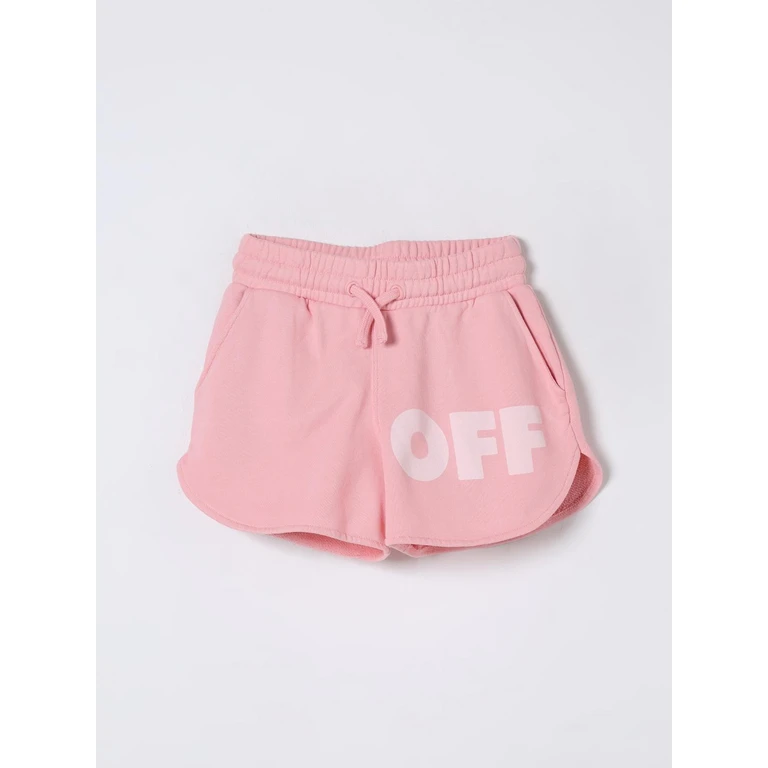 OFF-WHITE KIDS Shorts Kids color Pink (OGCI001S25FLE001303C)