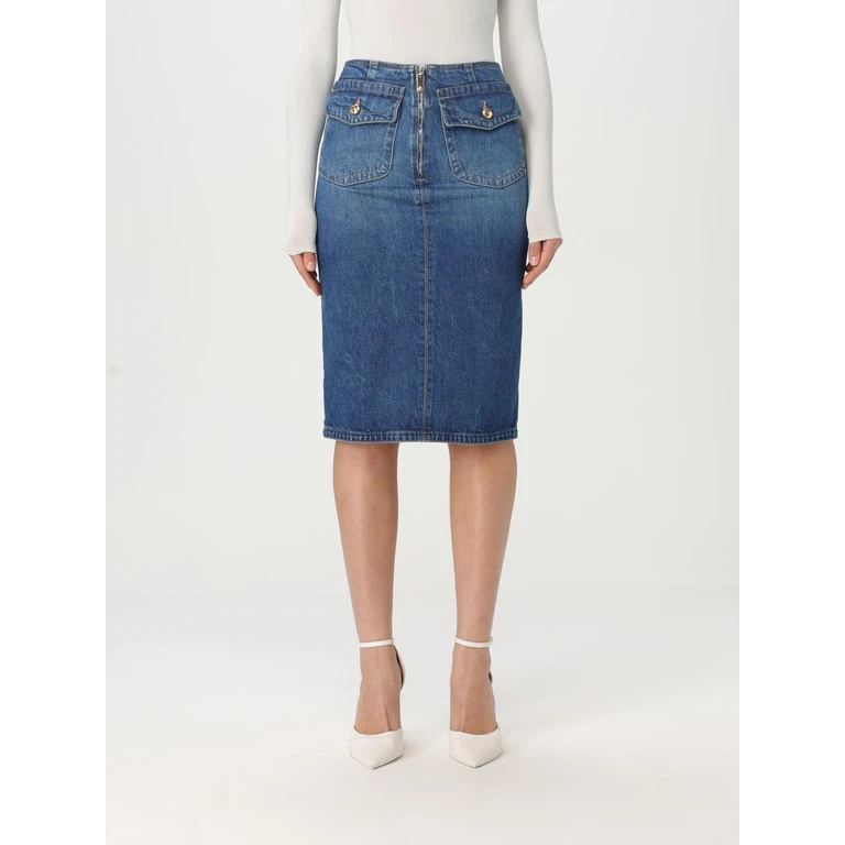 Skirt Woman color Blue (GJ35N139)