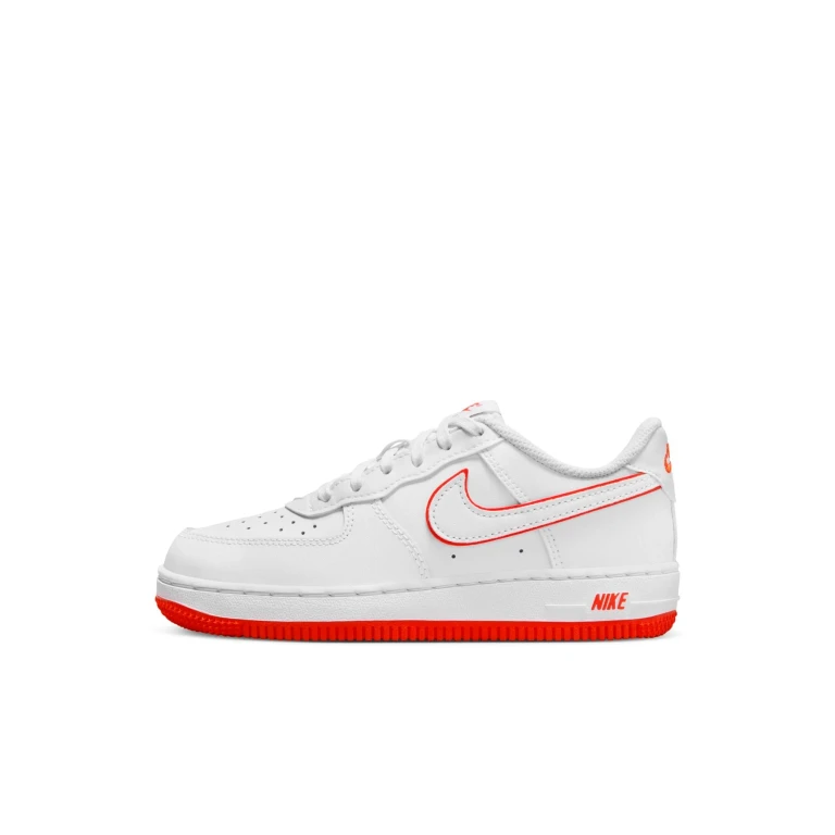 Preschool Air Force 1 Low 'White Picante Red Ps' Sneakers