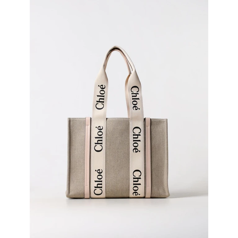 CHLOÉ Shoulder Bag Woman color Dove Grey (CHC22AS383I266J5)