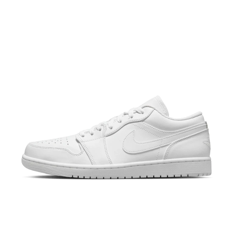 Men's Retro 1 Low 'Triple White' 2022 Sneakers