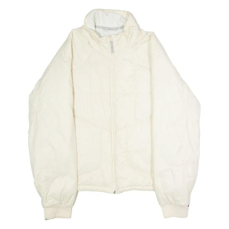 COLUMBIA Womens Quilted Jacket Cream Nylon XL