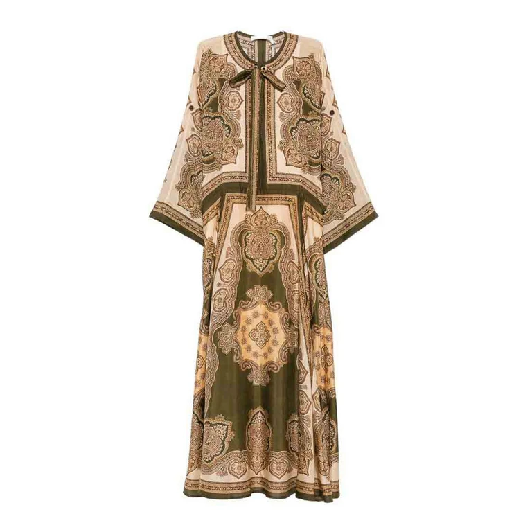 Robe Au Genou - Vert (8270DSS263OLP)
