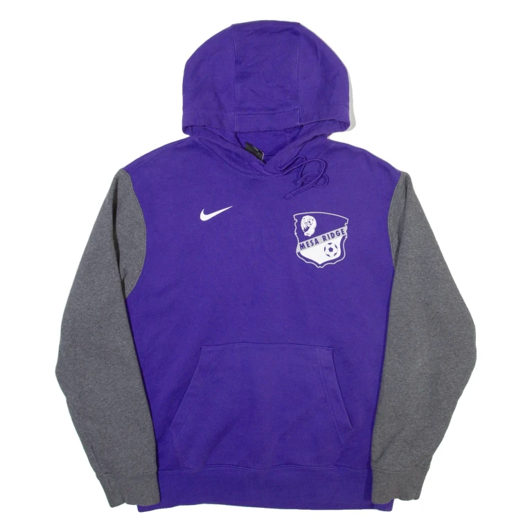 NIKE Mens Purple Hoodie M