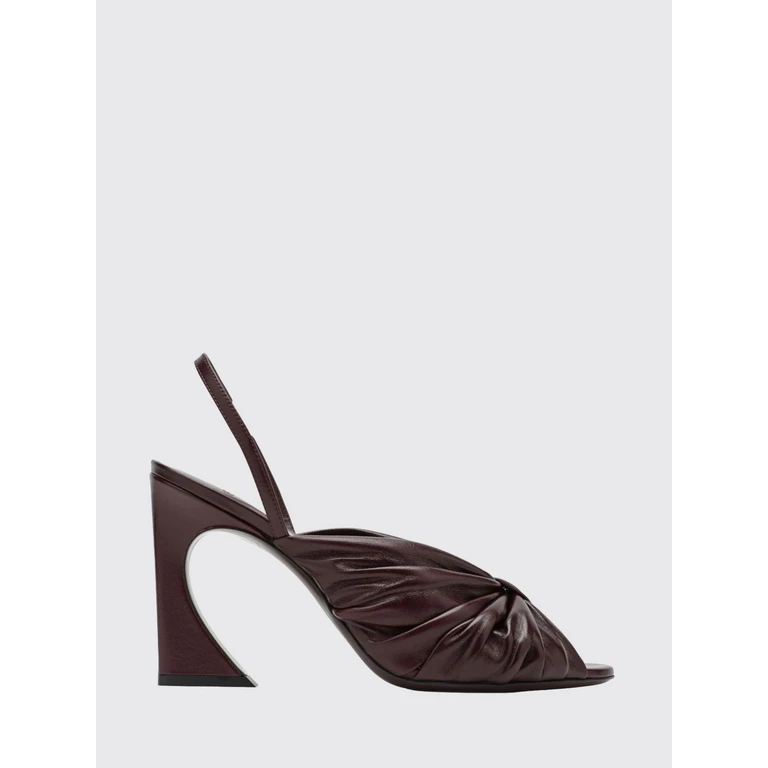 Heeled Sandal Woman color Plum (8X8880AYFAF0TFG)