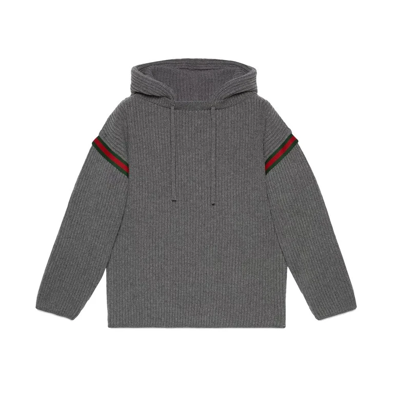 Gray Cashmere Sweatshirt Clothing - Men