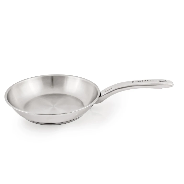 Belly Shape 18/10 Stainless Steel 8" Fry Pan
