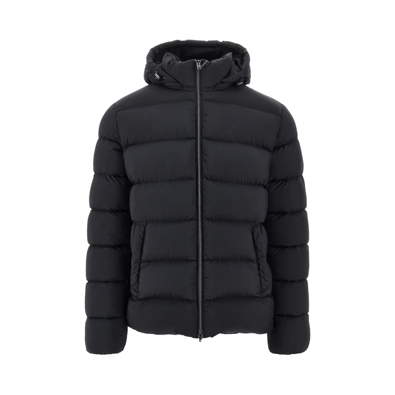 HERNO Nylon microfiber goose down jacket Man 46