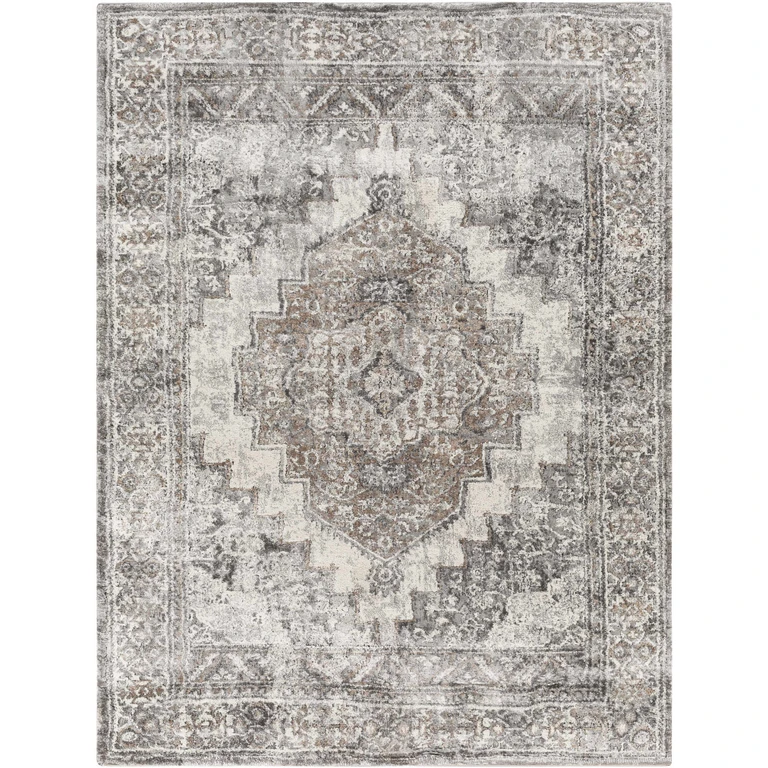 Manaring Charcoal Luxe Thick Area Rug - Clearance