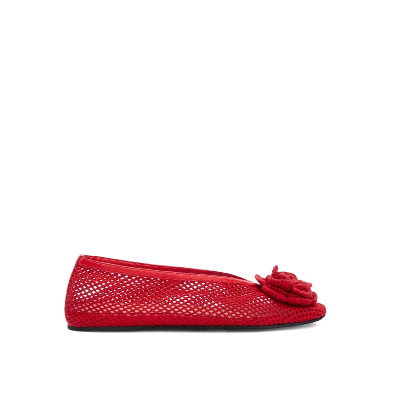 Ganni Ballerines - Rouge (B102017706P)