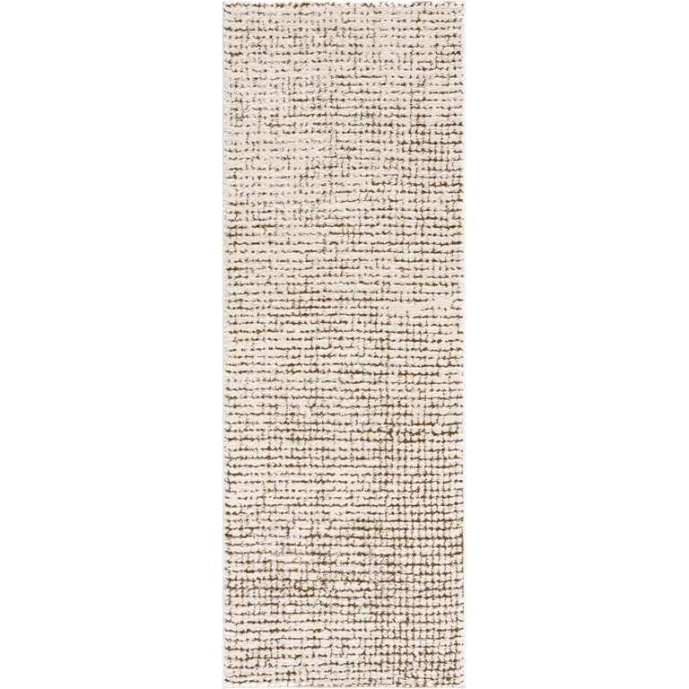 Keita Cream & Brown Area Rug
