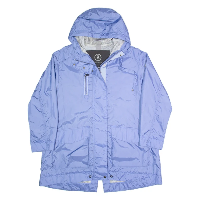 BOGNER Womens Rain Jacket Purple Hooded L