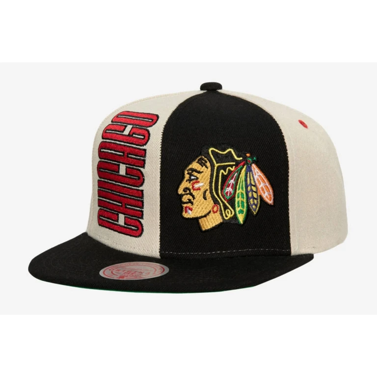Men's NHL Pop Panel Snapback Blackhawks Snapback Caps