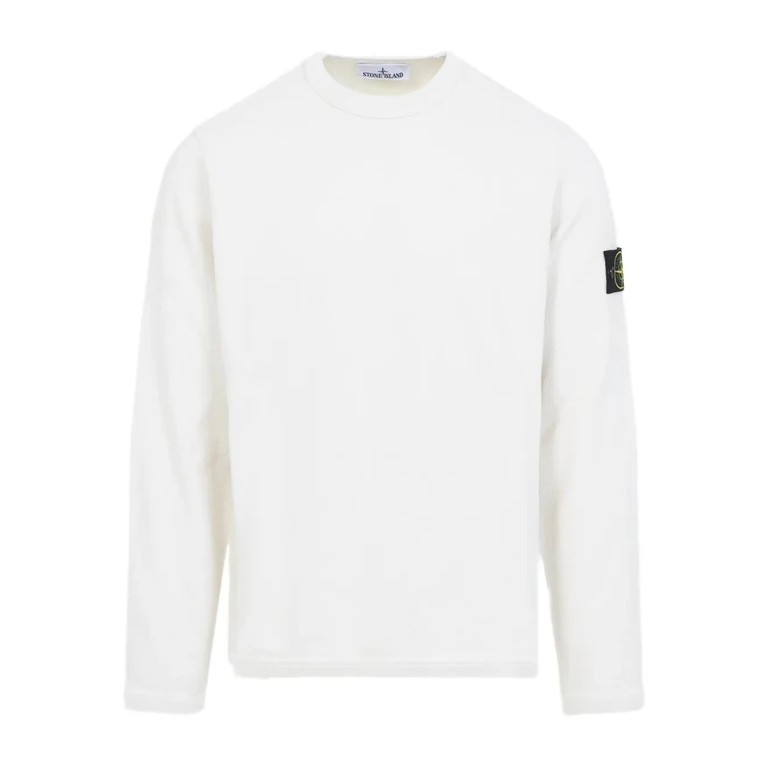Stone Island Mesh Stitch Organic Cotton Fleece Sweatshirt (L1S156100011S0297)