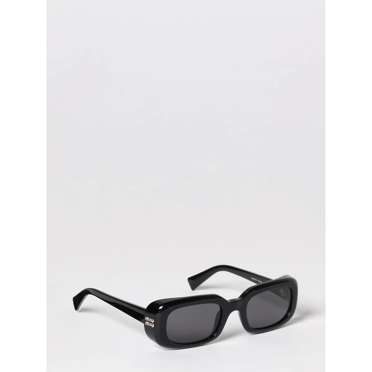 Rectangular Frame Acetate Sunglasses with Contrast Logo (B13S16K08Z)