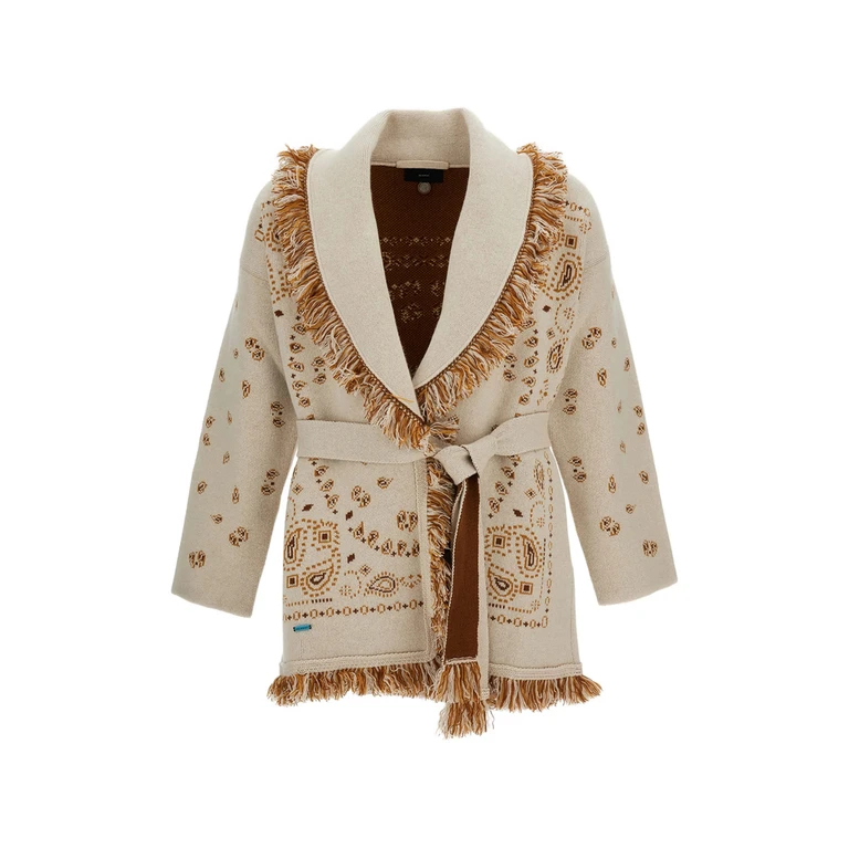Bandana-print Cardigan