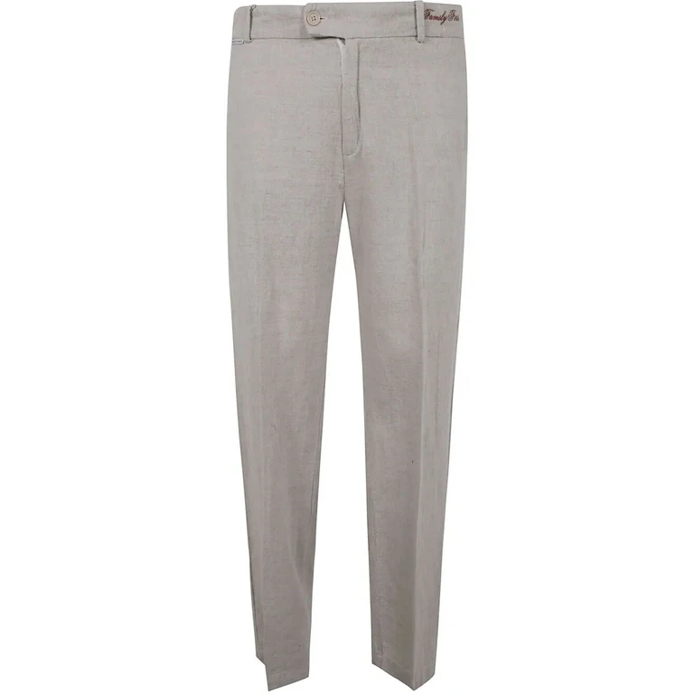 FAMILY FIRST Regular Pants Linen