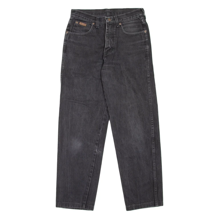 WRANGLER Ohio Mens Jeans Black Regular Tapered W27 L28
