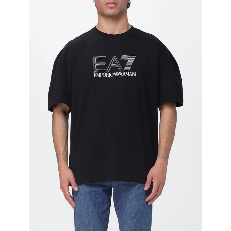 EA7 T-Shirt Men color Black (7M001309AF10375UC001)