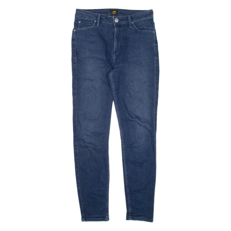 LEE Scarlett High Womens Jeans Blue Slim Skinny W28 L27
