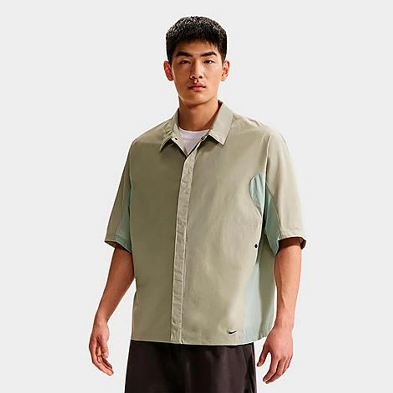 Men's Tech Helios Dri-FIT Short-Sleeve Top in Spruce Fog/Light Pumice/Black Size: XS