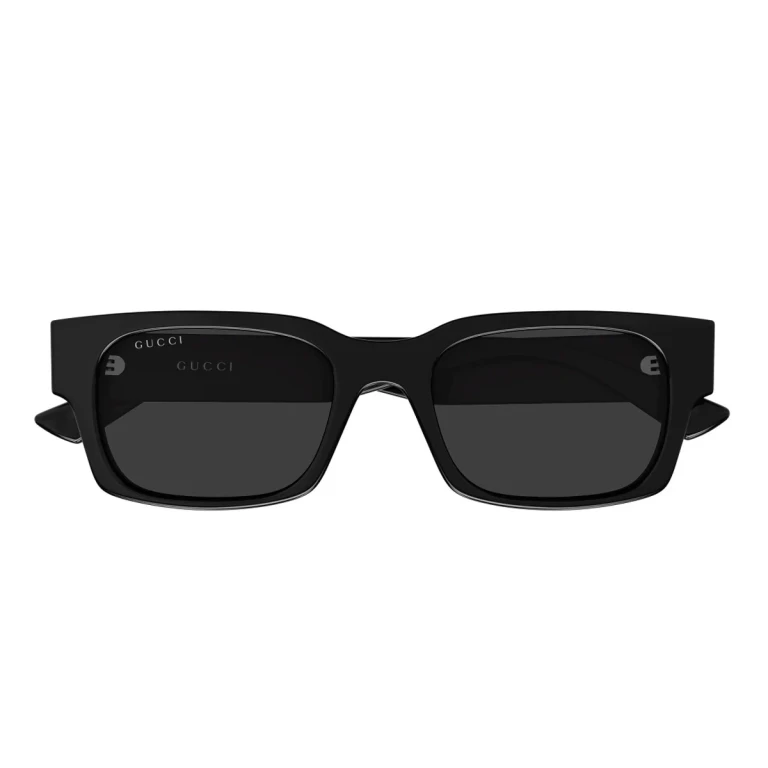 Gucci Gg2084s Linea Sign Black Iniettato Sunglasses - Men