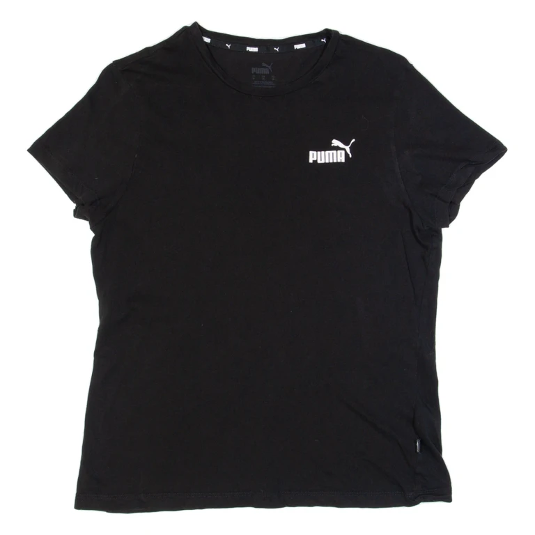 PUMA Womens T-Shirt Black M