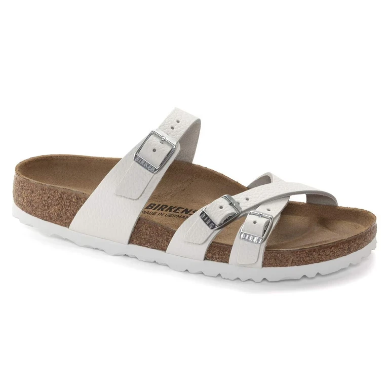 Unisex Franca Natural Leather White