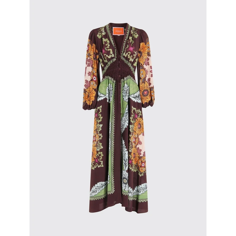 LA DOUBLEJ Dress Woman color Burgundy (DRE0720CRE002BOU01RE07)