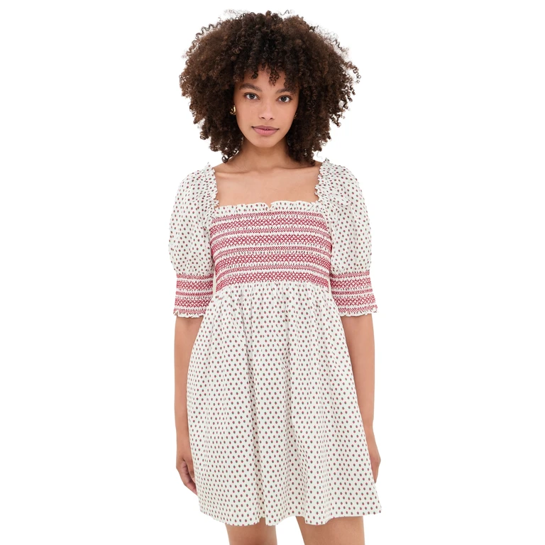 Hill House Home The Lila Nap Dress Poppy Half Drop S
