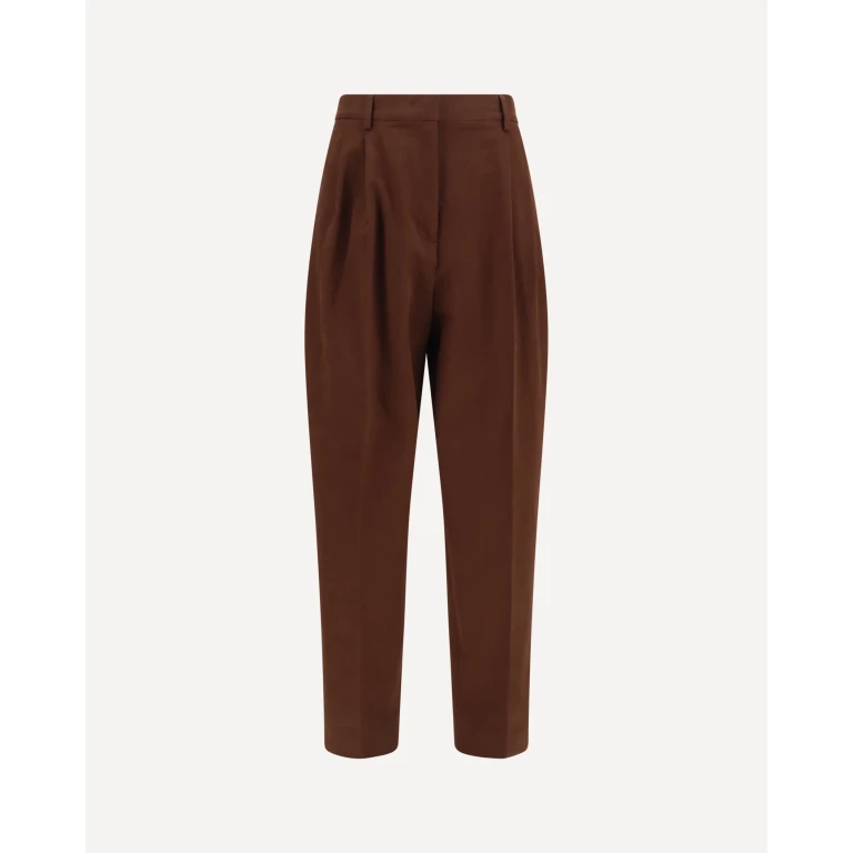 Wool-blend elasticated-waist Pants Female 44